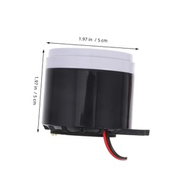 Operitacx Wired Mini Horn Alarm System with Loud Continuous Sound for Home Security Theft Warning Device Versatile Use as Doorbell and Alert