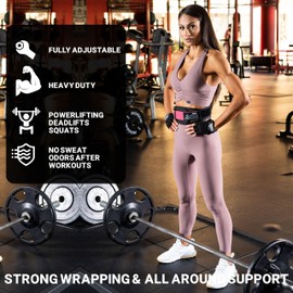 Schiek Sports Model 3004 Power Lifting Belt - Large - Pink