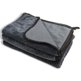 Yeria Shiny Bath XXL Dry Cloth, Pack of 3, Fast Dry Drying Cloth, 40 x 60 cm, Shower Cubicle Cloth for Water Removal in Shower and Bathroom