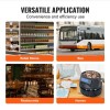 VEVOR FCJ Coin Sorter and Counter with Roller 300 Coins