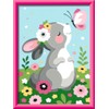 Ravensburger CreArt 20062 20062-Spring Greetings-Painting by Numbers Rabbit for Children