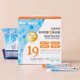 Real Doctor Premium Live Lactic Acid Bacteria 180 Packets (6-Month Supply) / Large Capacity Lactic Acid Bacteria for the Whole Family (N4) / 리얼닥터 프리미엄 생유산균 180포 (6개월분)  온가족 대용량 유산균 (N4)
