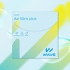 【30枚入り 1箱】WAVEワンデー エアスリム plus 【BC】8.7 【PWR】-8.00 クリア