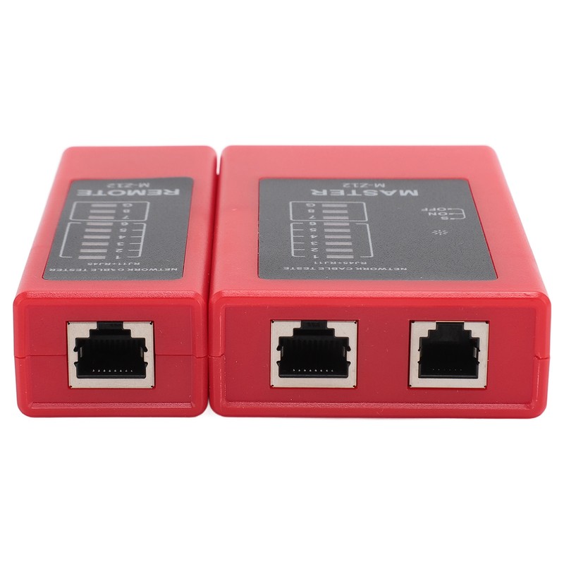 Network Cable Tester with LED Display for RJ45 RJ11 RJ12