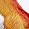 XJJDCB Cheesecloth Table Runner, Gradient-Yellow Orange Gauze Table Runner, Widely