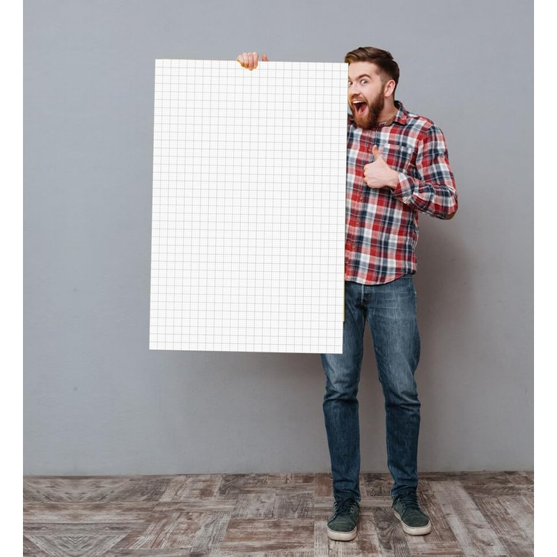 Graph Paper Pad - 36" x 24" Large Graph Paper,