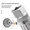 Quacc Bicycle Freewheel Remover Freewheel Removal Tool Compatible with Shimano