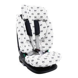 JYOKO Kids Cover Compatible with Bebeconfort, Maxi Cosi Titan Pro, Cotton (Raccoon)