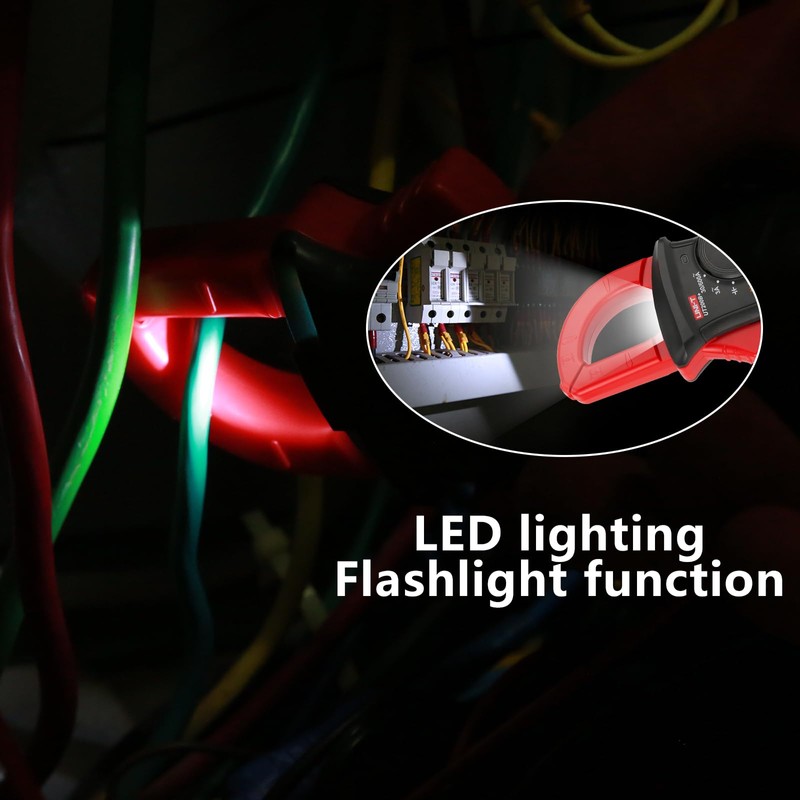 UT200A+ Digital Clamp Meter AC/DC 600V Voltage Clamp Multimeter True