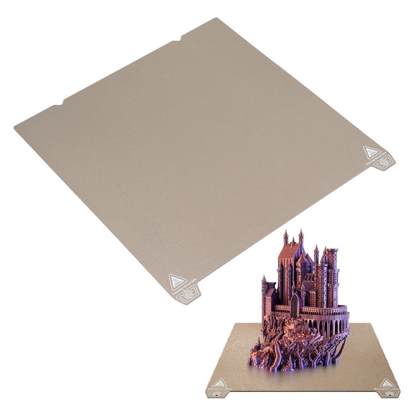 Double Side Texture PEI Build Plate Spring Steel Sheet 310x315MM