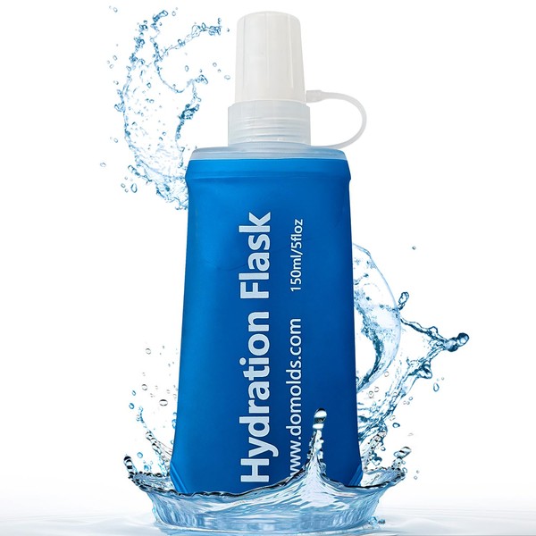 IANZE Premium Collapsible Water Bottle-150ml (5.29 oz), Portable Soft Flask
