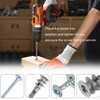30 Pack Plasterboard Fixings,Plasterboard Wall Plug Plasterboard Screws,Drywall Anchor Heavy