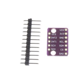 NOYITO LSM6DS3 3 Accelerometer 3 Gyroscope Sensor 6 Degrees of Freedom Breakout Board Tilt Angle Module 1.71 to 5V Embedded Temperature Sensor SPI IIC Serial Interface