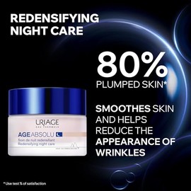 Uriage Age Absolu Mascarilla de noche reafirmante 50ml - con Retinol , cido Hialurnico y manteca de karit - Booster Procolgeno X6. Reduce...          