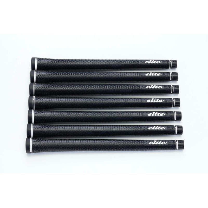 elitegrips TD50 Soft Golf Grips, Set of 7, Berlina Black,