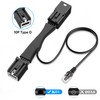 Radar Detector Power Adapter RJ11 Plug (10P Type D) Compatible