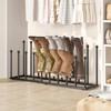 pickpiff Free Standing Shoe Racks - Black Metal Boot Rack