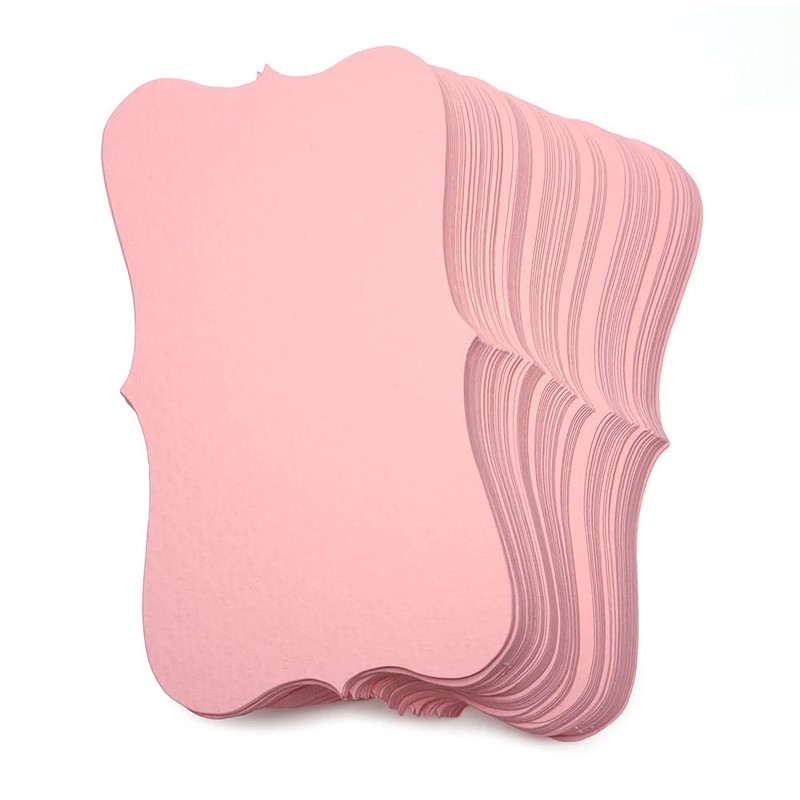 PPAPPAPPIYO PINK Paper index cards Business Cards (100) Paper3.54inx1.96in P04