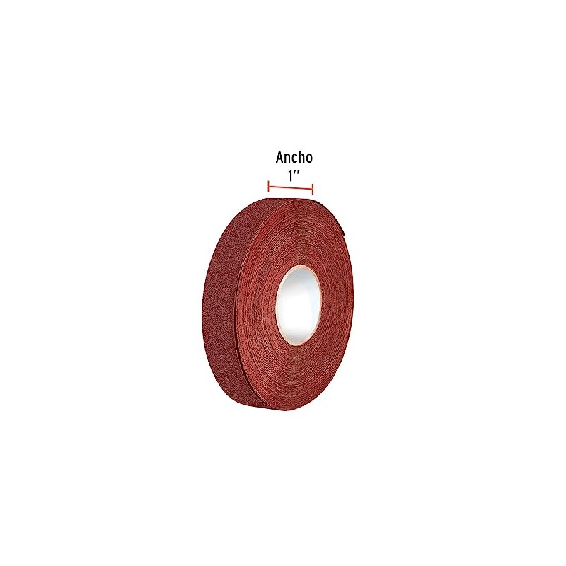 Truper LIPL-120-1X45, Lija para plomero, grano 120, 1 x 45"