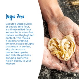 Antimo Caputo Classic All-Purpose Flour (Doppio Zero) - 2.2 LB (1 KG) - 2 Pack