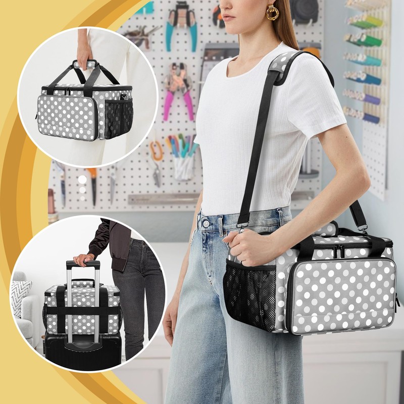 LUXJA Carrying Case Compatible with Cricut Joy Xtra, Bag Fits