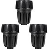 1/2 Inch Drip Irrigation Tubing Faucet Adapter, 3 Pcs 3/4"