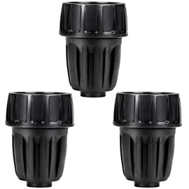 1/2 Inch Drip Irrigation Tubing Faucet Adapter, 3 Pcs 3/4" to 1/2" Irrigation Hose Adapter, 3/4" Faucet Connector for Garden Irrigation System