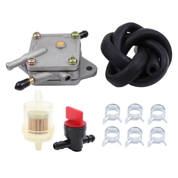 Petrol Pump Fuel Pump with Fuel Filter Fuel Line Stopcock