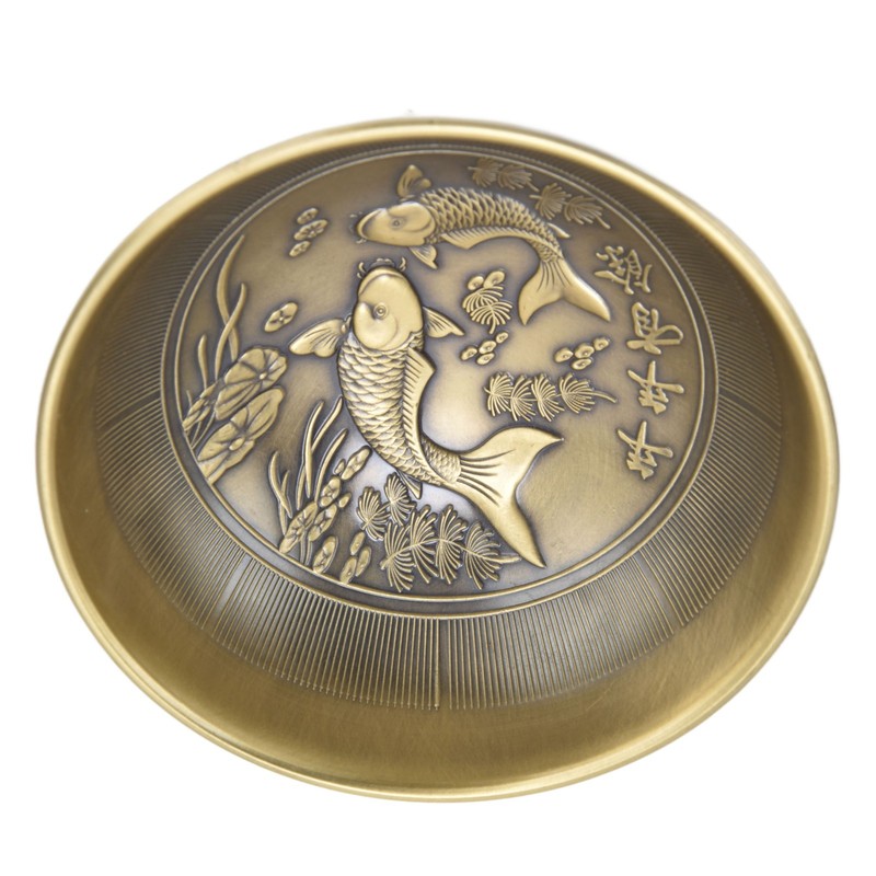 Retro Home Incense Burner Copper Alloy Smoked Incense Burner Holder