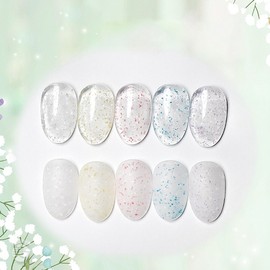 Thezel The Gel Blossom Topping Glitter Gel 5-piece set / 더젤 블라썸토핑 글리터젤 5종세트