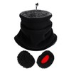 FDGGT 1 Fleece Scarf and 1 Pair of Ear Muffs,