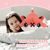 Yeqivo Cute Axolotl Plush, Soft Stuffed Animal Salamander Plush Cushion,