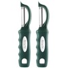 Spring Chef Premium Purple Swivel Vegetable Peeler Set of 2,