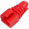 Zugentlastung, RJ45, Retro-Passform, Rot, PK10, Zugentlastungsstecker, Zubehör, 10 Stück –