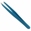 Stainless Steel Hair Eyebrow Tweezers Plucker Puller Beauty Nail Slanted