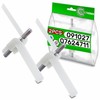 2 x disc holders for the food processor 165 mm