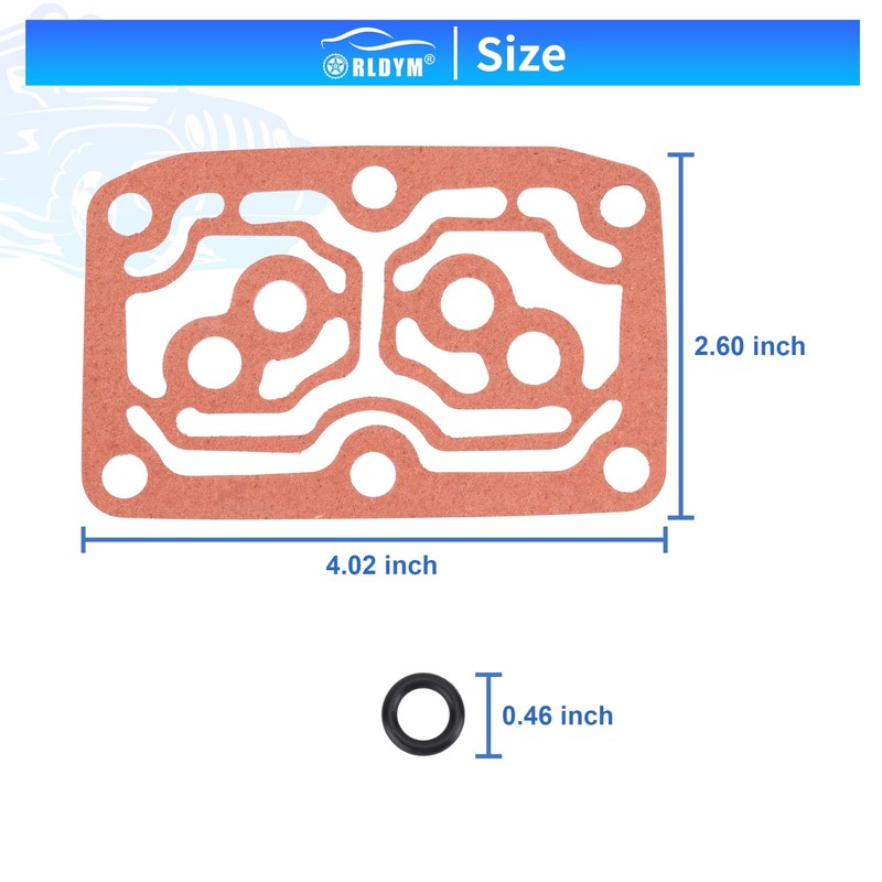 Rldym Automatic Transmission Dual Linear Solenoid Gasket/O-Rings 91301-PC9-003 28262-PRP-000 for