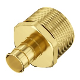 25pcs 1/2\" Brass Pipe Fittings Clamp-Style 1/2 NPT External Thread Air Fittings Plumbing Connector Pipe Fittings 1/2\" BrassPipe Diameter: 1/2 inch, Quantity: 25 pcs