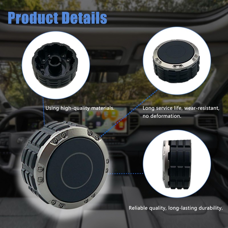 Power Knob Display Volume Radio Control Replacement Fit for Toyota
