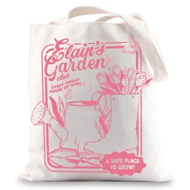 JNIAP Fantasy Book Tote Bag Elain Archeron Garden Gifts Velaris Flower Company Gifts Nesta Cassian Feyre Rhysand Gift, Garden Club Tb, Large