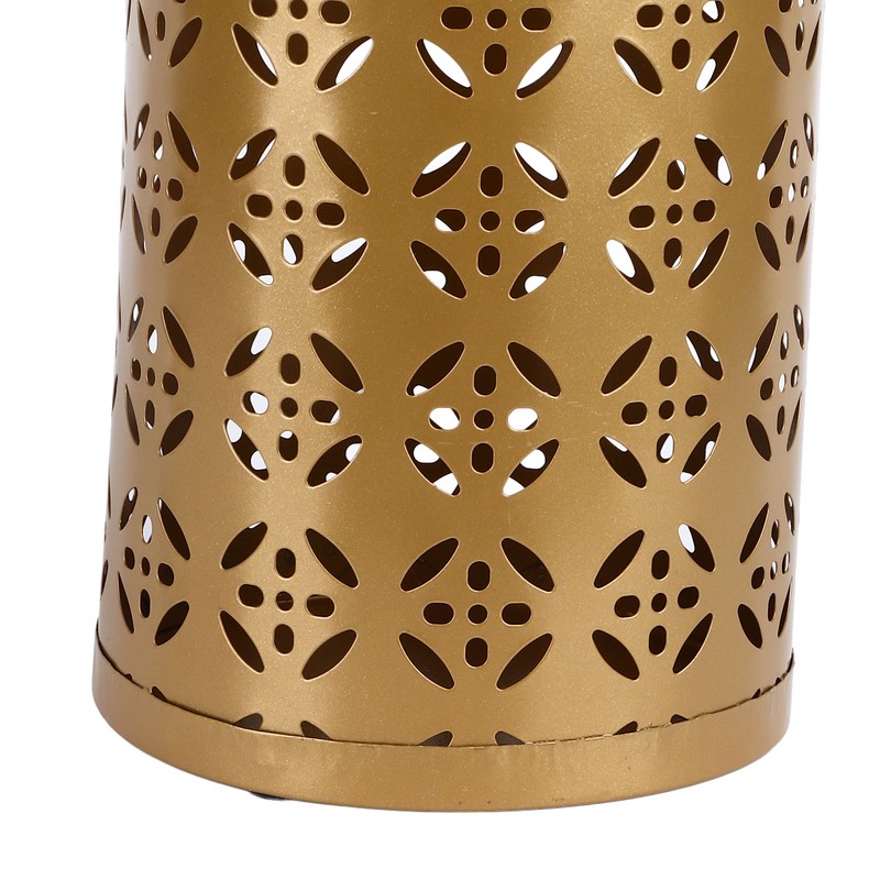 Umbrella Holder Round Rust Proof Stylish Hollow Copper Pattern Metal