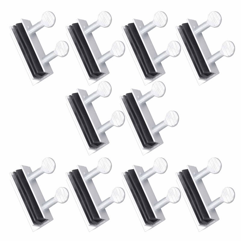 10Pcs Sliding Window Locks Aluminum Alloy Anti Aging Adjustable Window