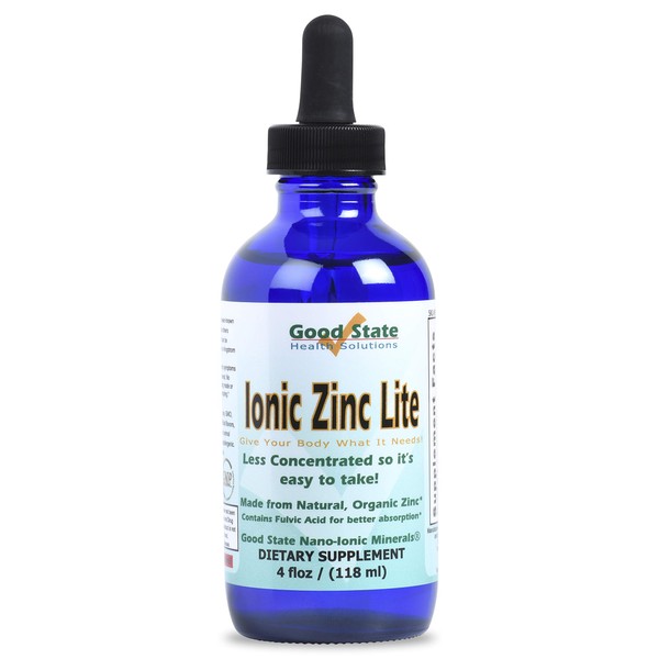 Good State Liquid Ionic Zinc Lite Supplement, 397, 4 fl oz, 1 Count