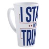 CafePress I Stand With Trump Light 17 oz Latte Mug