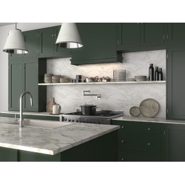 ANZZI 8.5 in. Braccia Series 4 GPM Double Handle Wall Mounted Brass Interior Pot Filler in Polished Chrome Finish | KF-AZ258CH