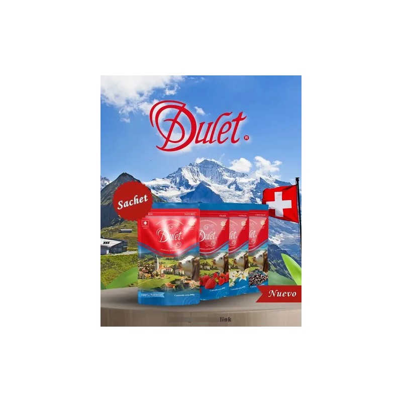 Lactosuero Suizo Dulet 100% Natural Sabor Natural