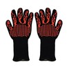 Oven Gloves, Heat Resistant Hanging Hooks, BBQ Gloves, Kitchen Wrist