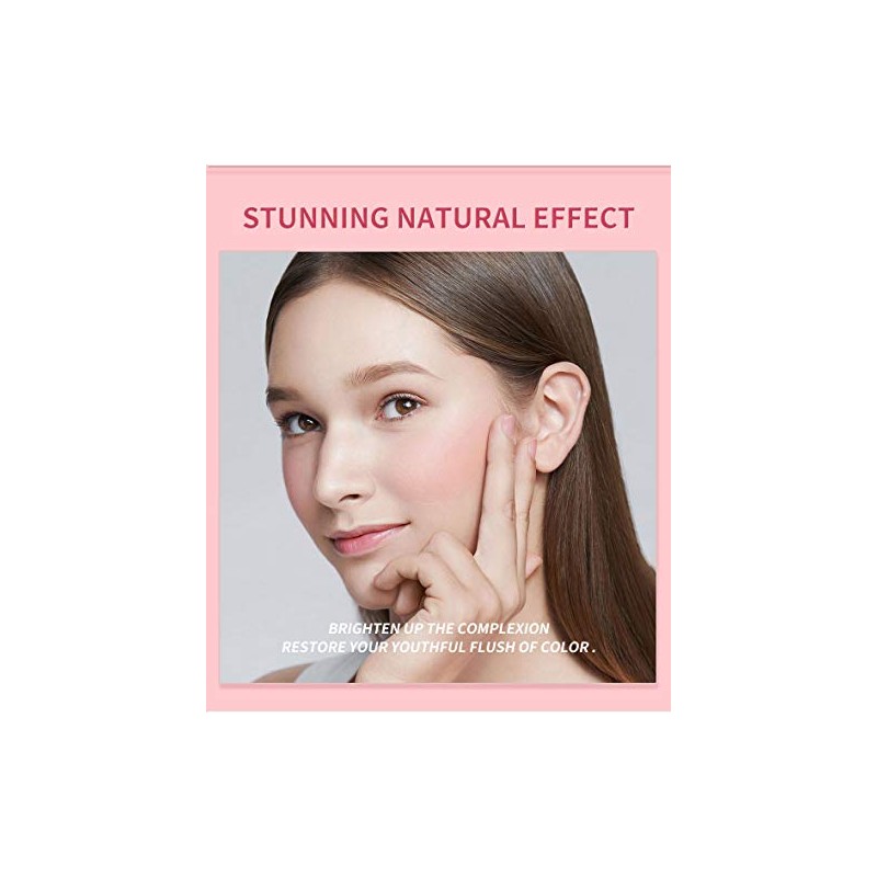 GL-Turelifes Blush Stick Blush Cream Moisturizing, Highlighter&Trimming Rouge Pen, Glow