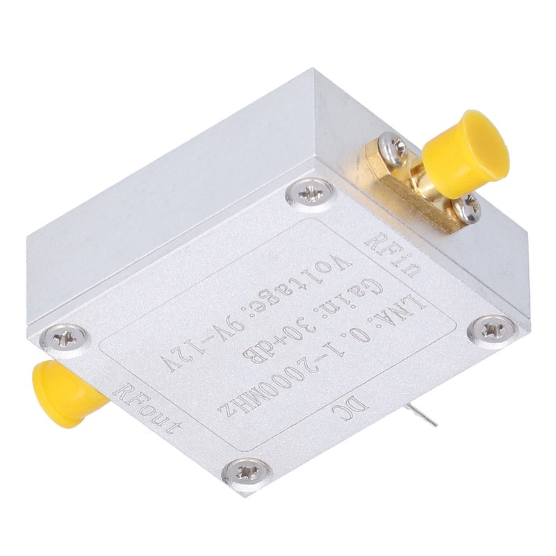 RF Amplifier Broadband Module High Gain Board Low Noise Receiver