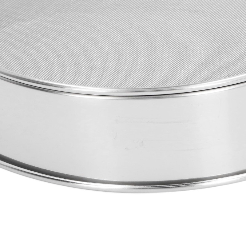 Large Size Round Sifter 80 Mesh, Coated Stainless Steel Flour